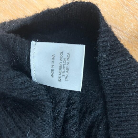 Quince Womens Baby Alpaca-Merino Wool Turtleneck Pullover Sweater Sz XS - Picture 6 of 8